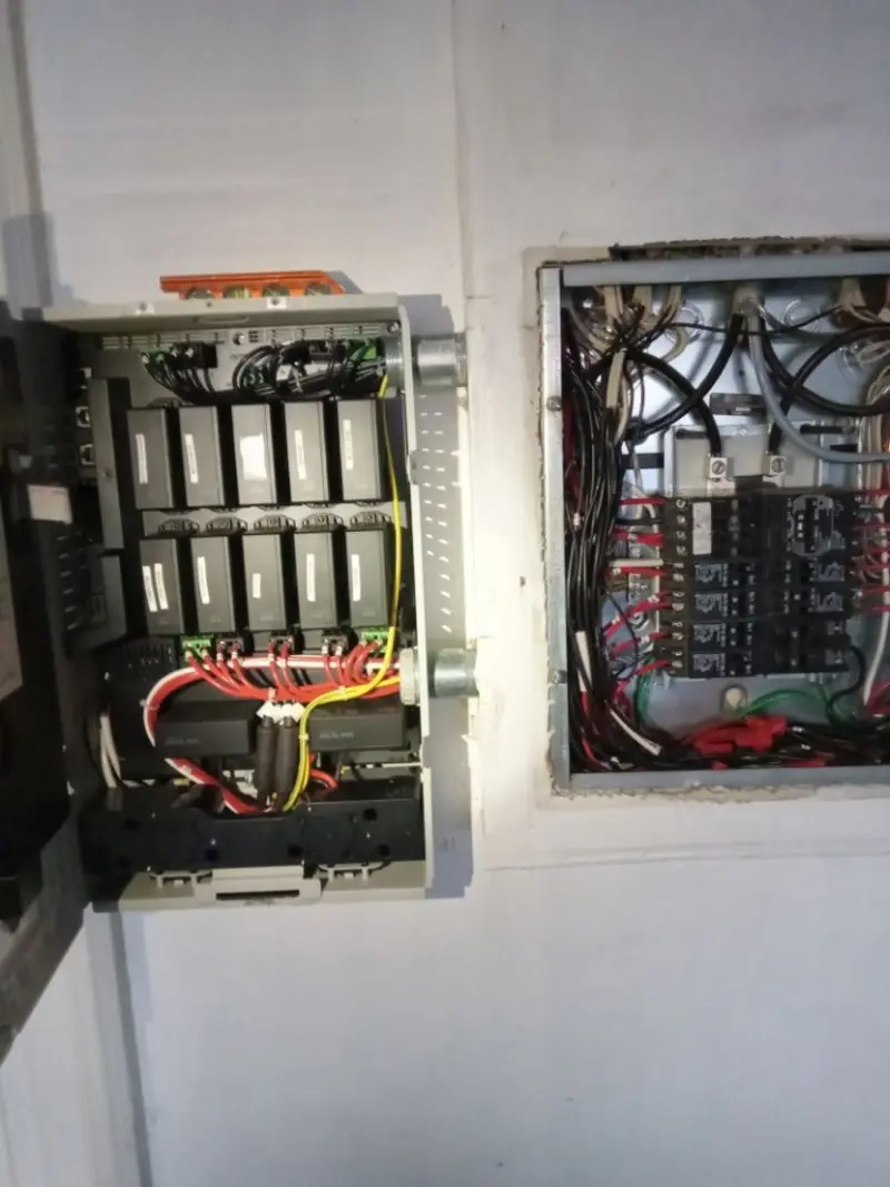 Electrical panel upgrade completed for Indoor Lighting Installation in Linthicum
